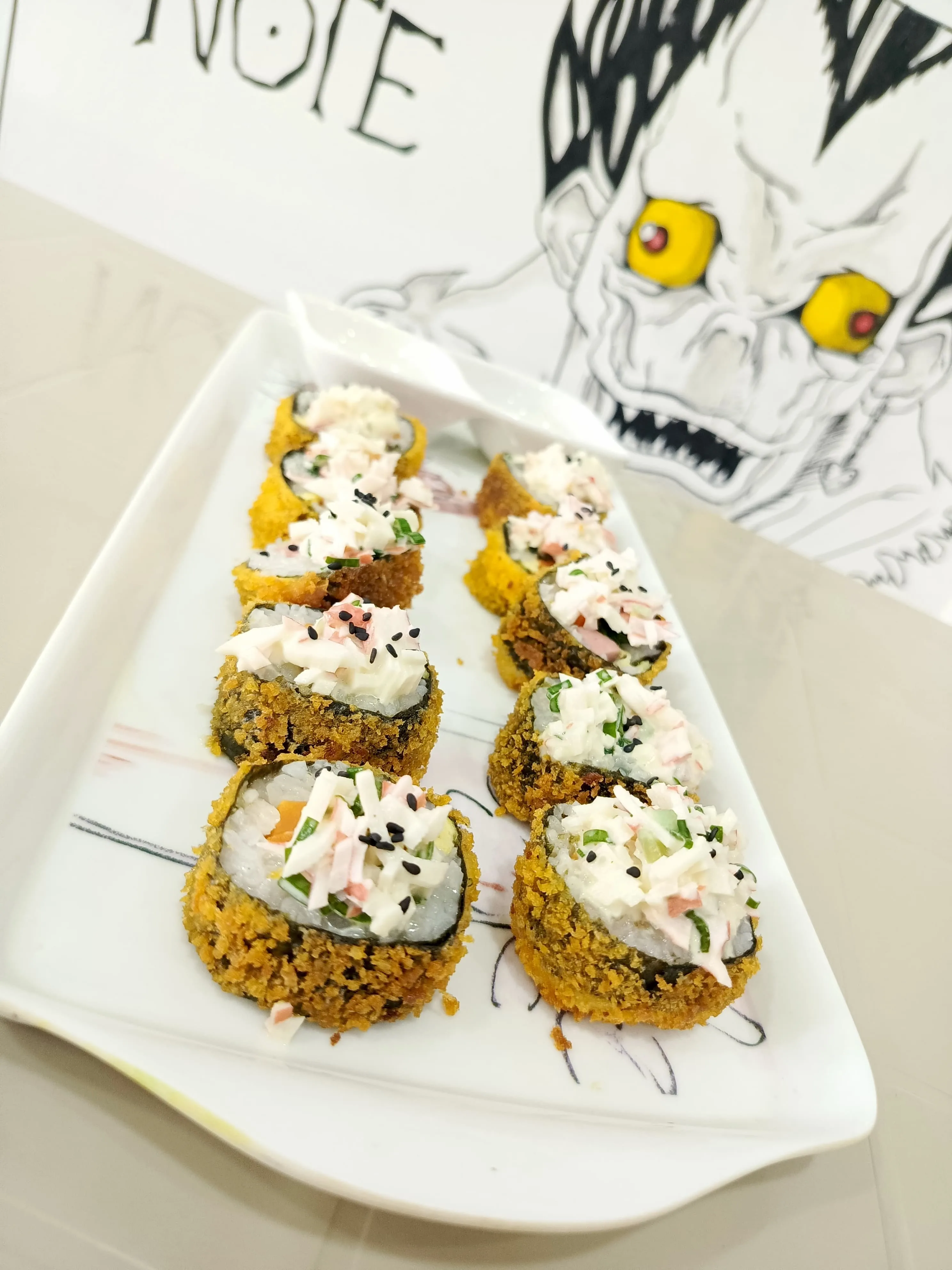 Kimbap empanizado
